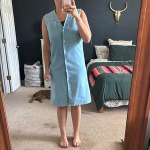 Vince Light Blue Maxi Dress